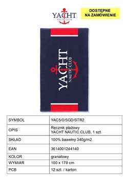 Yacht Nautic Club YAC50SGDSTR2